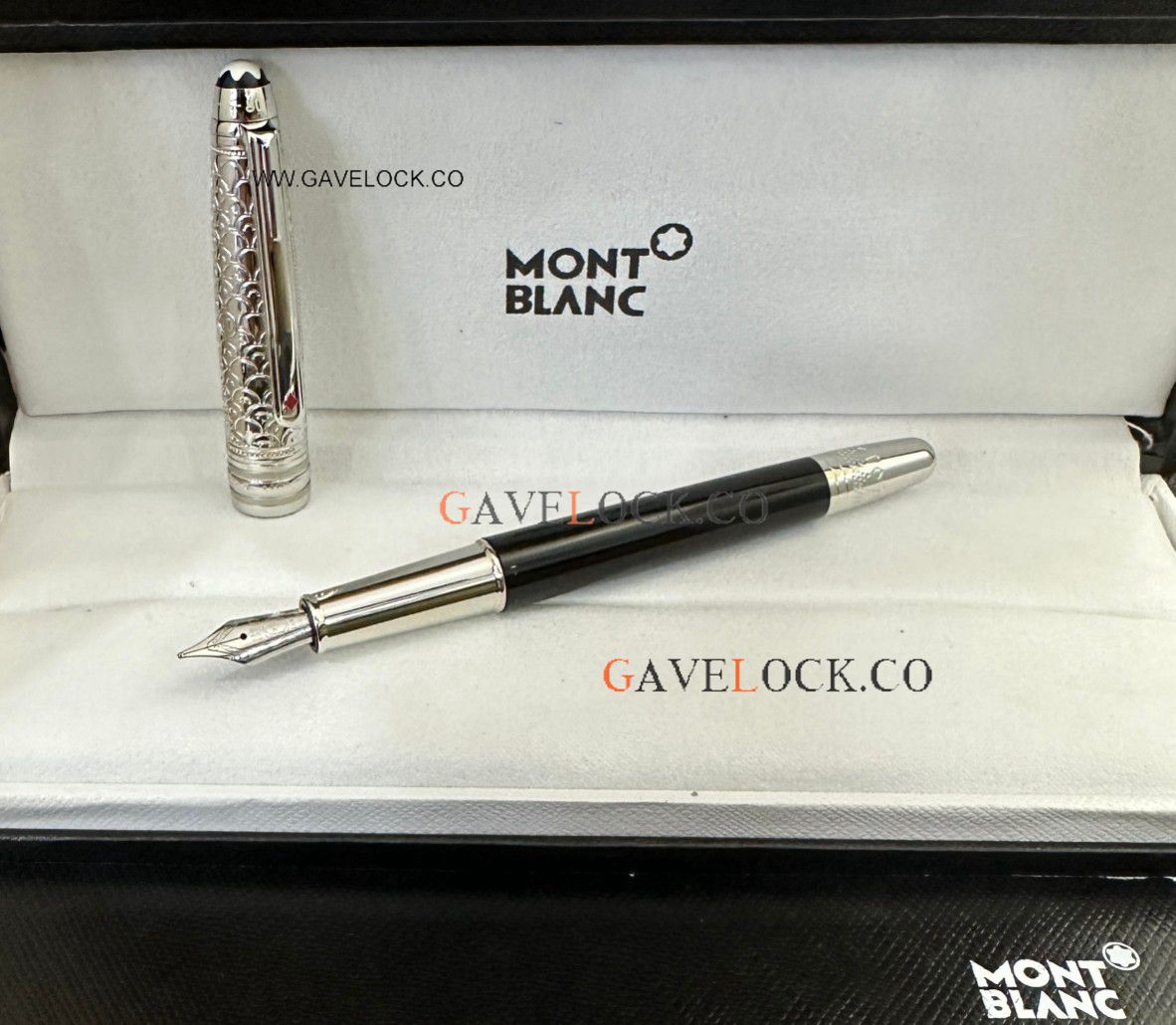 Copy Montblanc Around the World in 80 Days Classique Doue 164 Fountain Pen